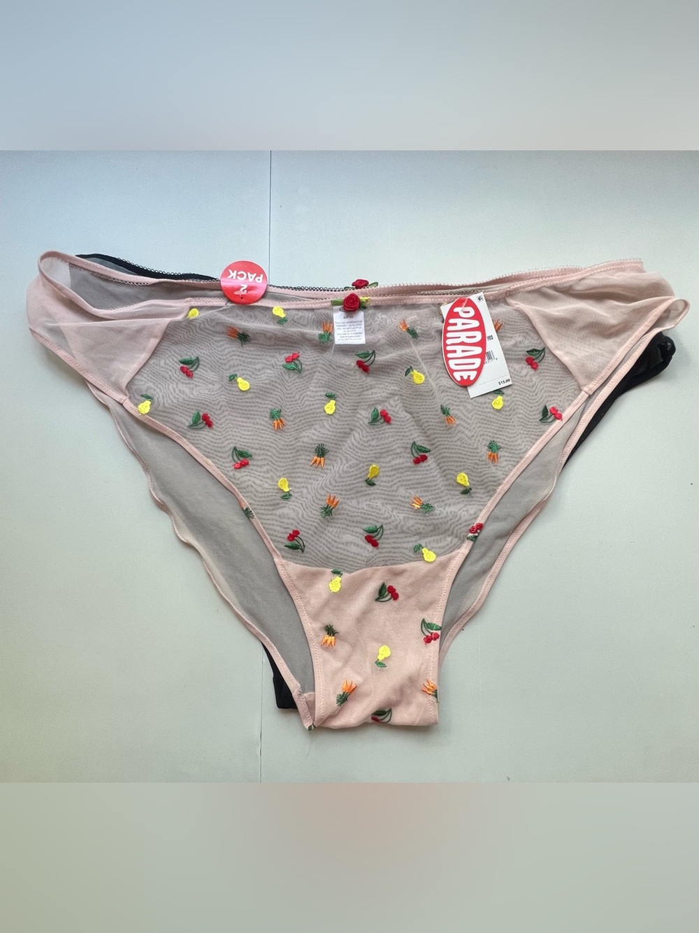 Parade Womens Mid Rise 2pk Silky
Mesh Fashion Cheeky Underwear
Farmers Market3XL